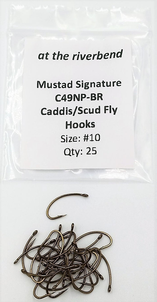 Mustad Signature C49NP-BR Shrimp/Caddis/Pupae Fly Hook – At The Riverbend