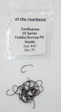 Confluence CC Barbless Caddis Pupa/Shrimp Fly Hooks