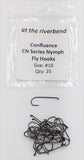 Confluence CN Barbless Nymph Fly Hooks