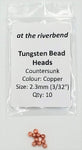 Copper Cyclops Tungsten Bead Heads