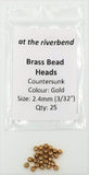Cyclops Brass Bead Heads