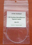 Knotless Monofilament Tapered Leaders
