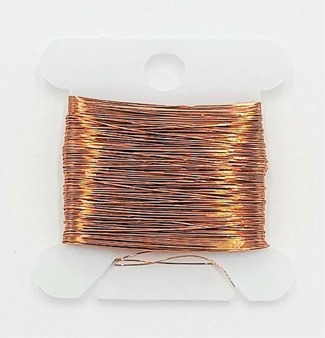 Last Cast 0.2mm (32 Gauge) "Brassie" Coloured Wire