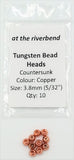 Copper Cyclops Tungsten Bead Heads