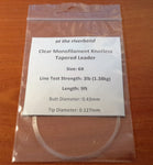 Knotless Monofilament Tapered Leaders