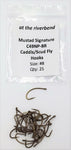 Mustad Signature C49NP-BR Shrimp/Caddis/Pupae Fly Hook