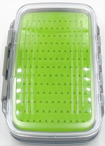 Large Swing Leaf Waterproof Slimline Fly Box with Silicone Inserts