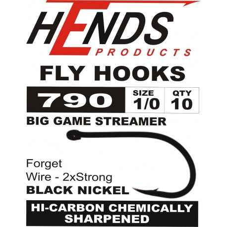 Hends 790 Barbed Big Game Streamer Hook